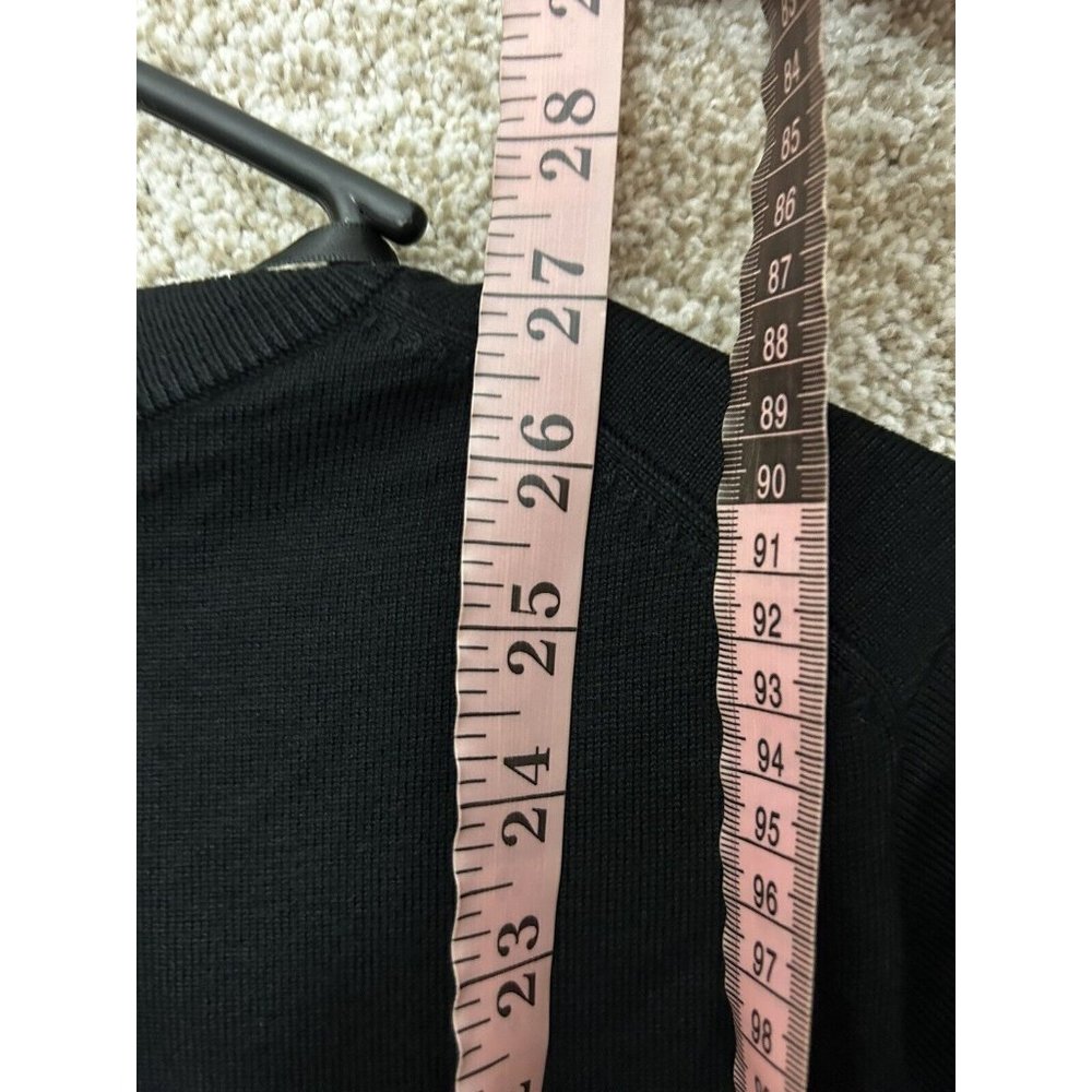 Lane Bryant Black Button Up Cardigan Sweater Size 14/16 - Picture 7 of 7